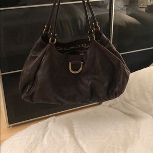 Brown Gucci bag